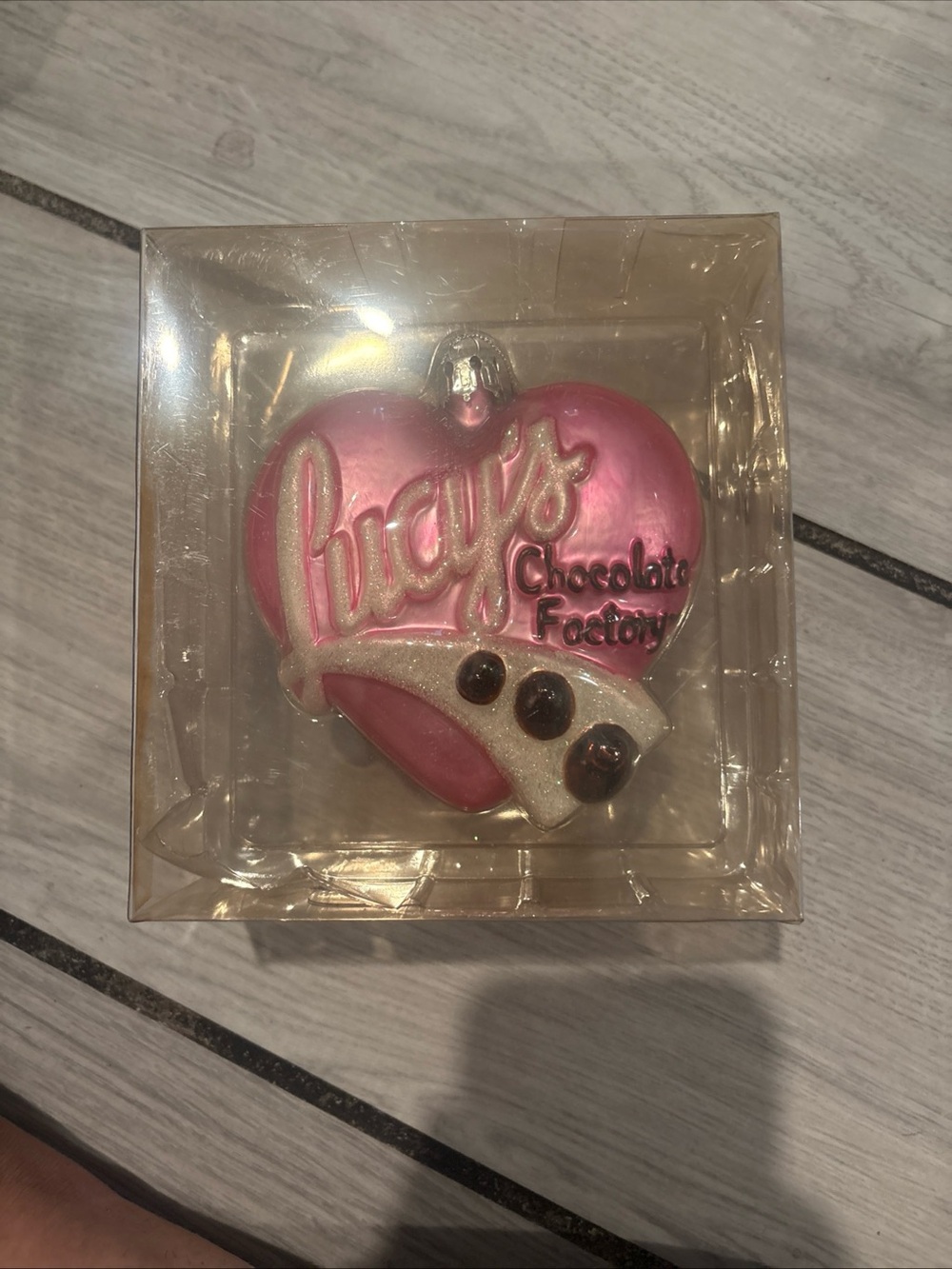 I love Lucy  Heart Ornament